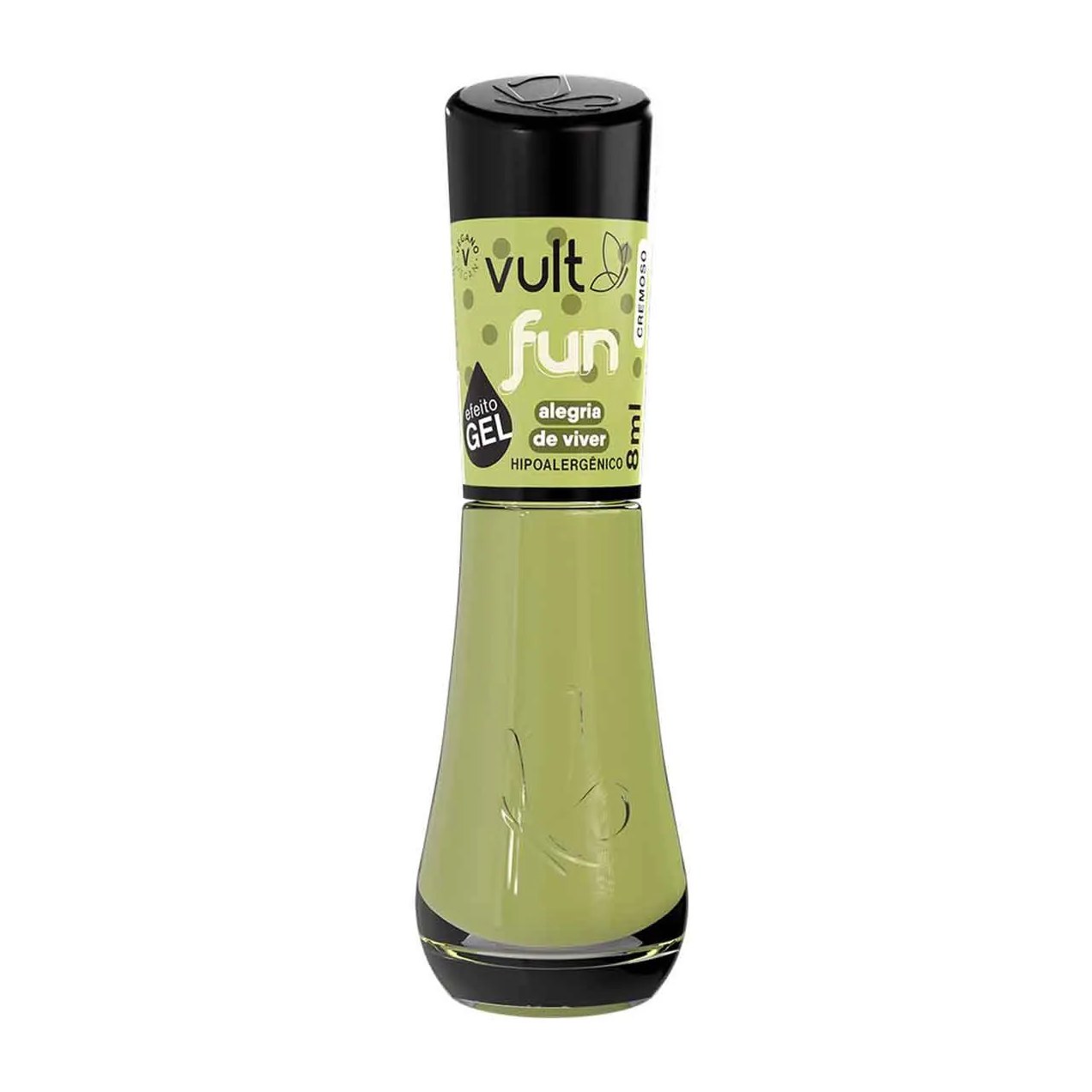 Esmalte Cremoso Vult 5 Free Fun Efeito Gel 8ml - Alegria de Viver