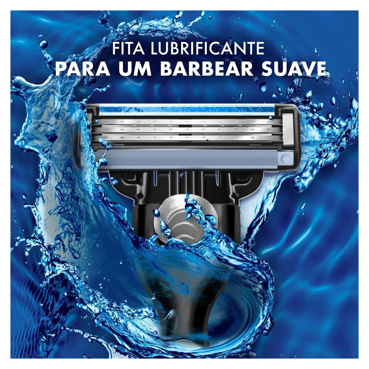 Kit Barbeador Gillette Mach3 Acqua Grip 1 aparelho + 2 cargas