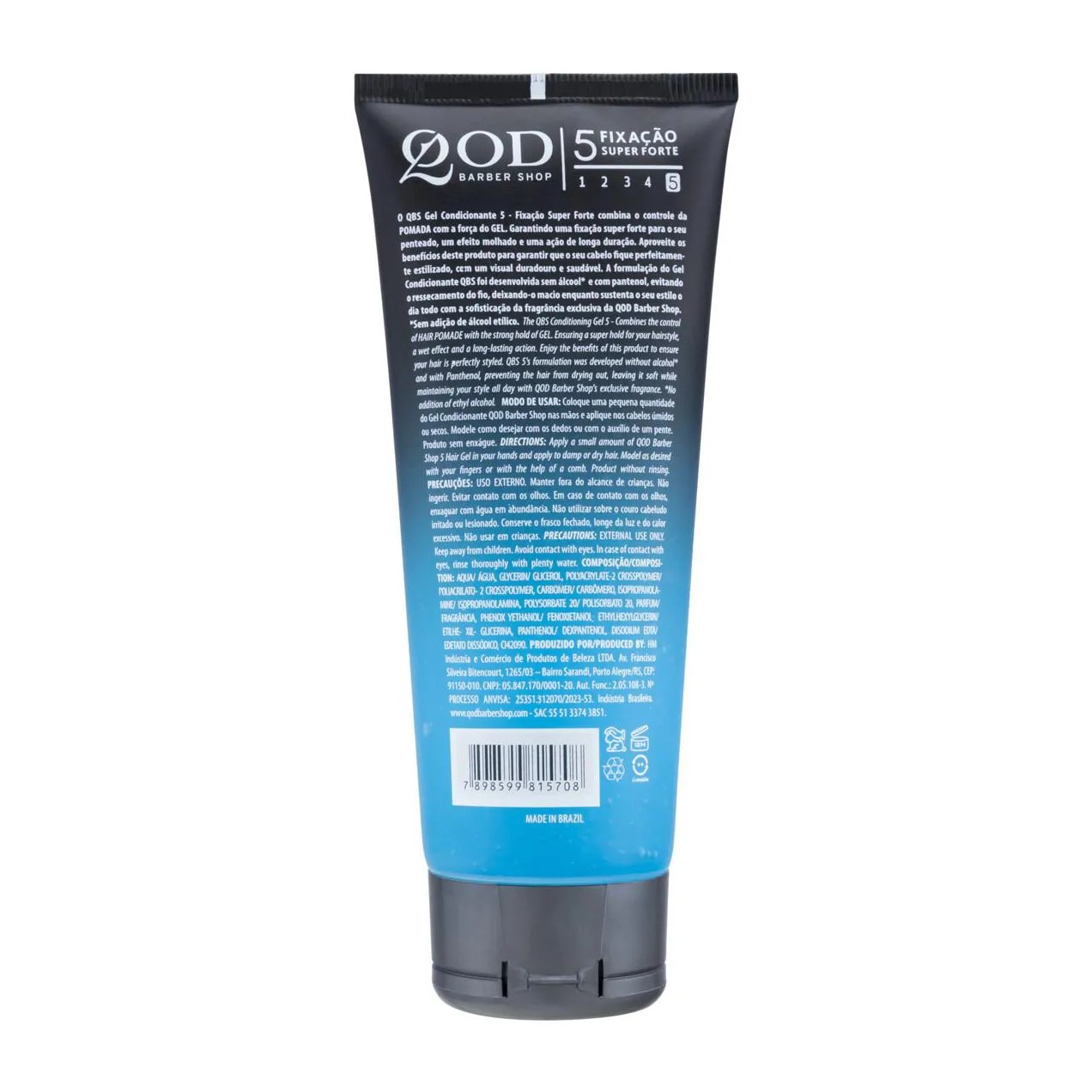 Gel Condicionante Capilar QBS 3 Fixação Super Forte 200g