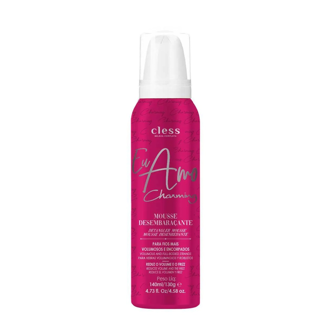 Mousse Gloss Desembaraçante Charming com 140ml