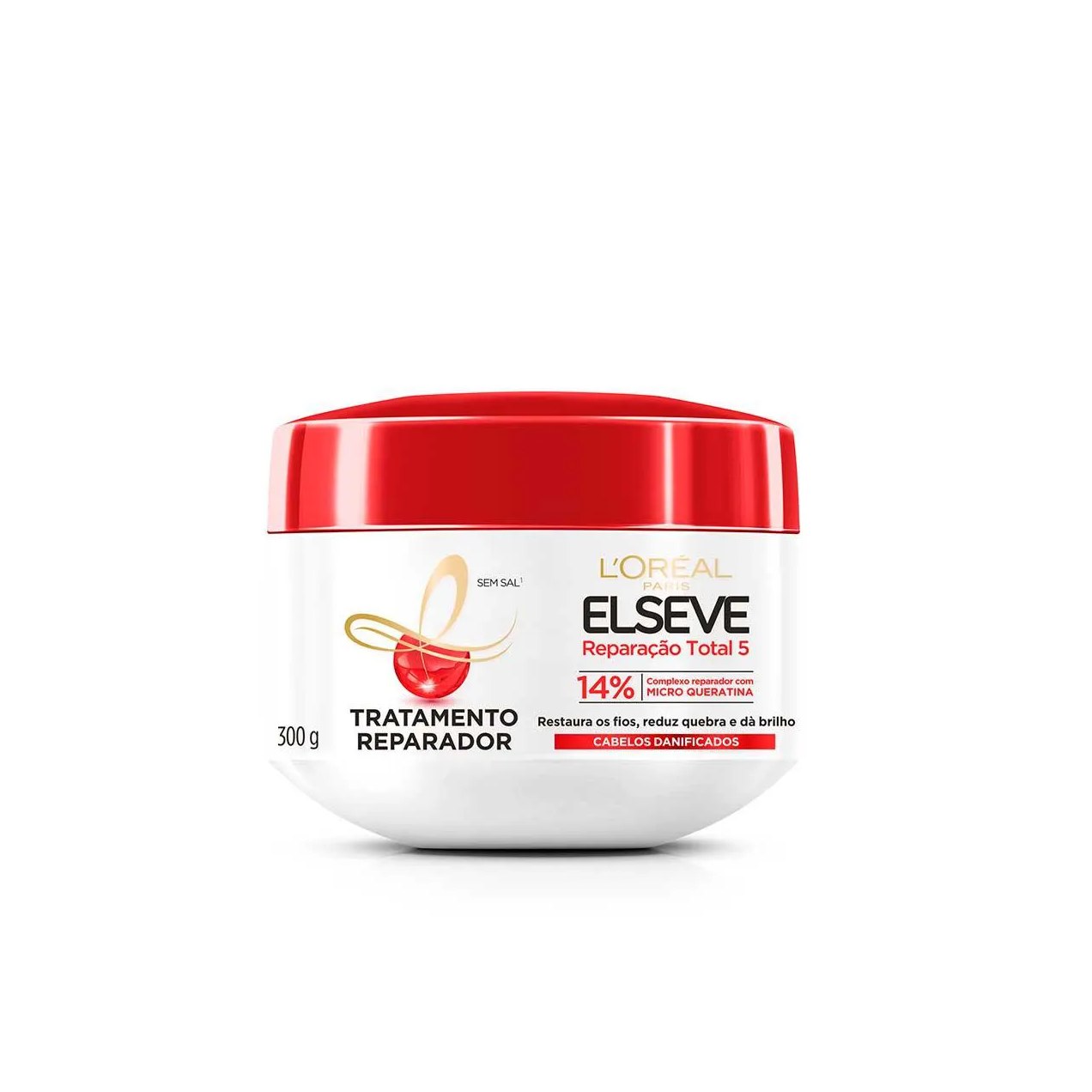 Kit L'Oréal Paris Elseve Cronograma Capilar - Creme de Tratamento Óleo Extraordinário Nutrição Intensa + Preenchedor Hidra Hialurônico + Reparação Total 5