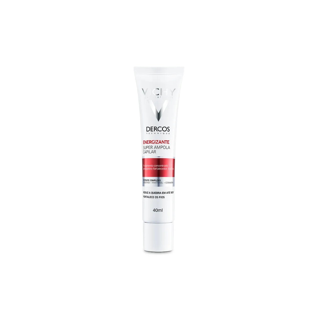 Ampola Capilar Vichy Dercos Energizante Tratamento Antiquebra Tratamento Concentrado Antiquebra Capilar 40ml