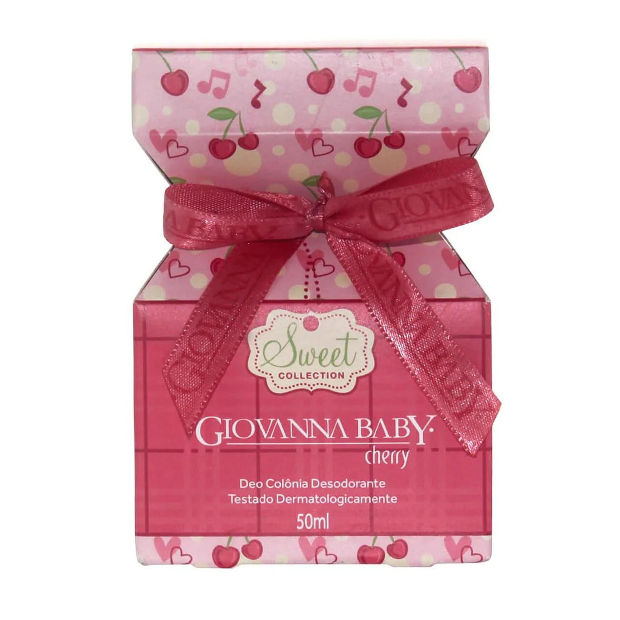 Body Splash Desodorante Corporal Giovanna Baby Cherry com 260ml