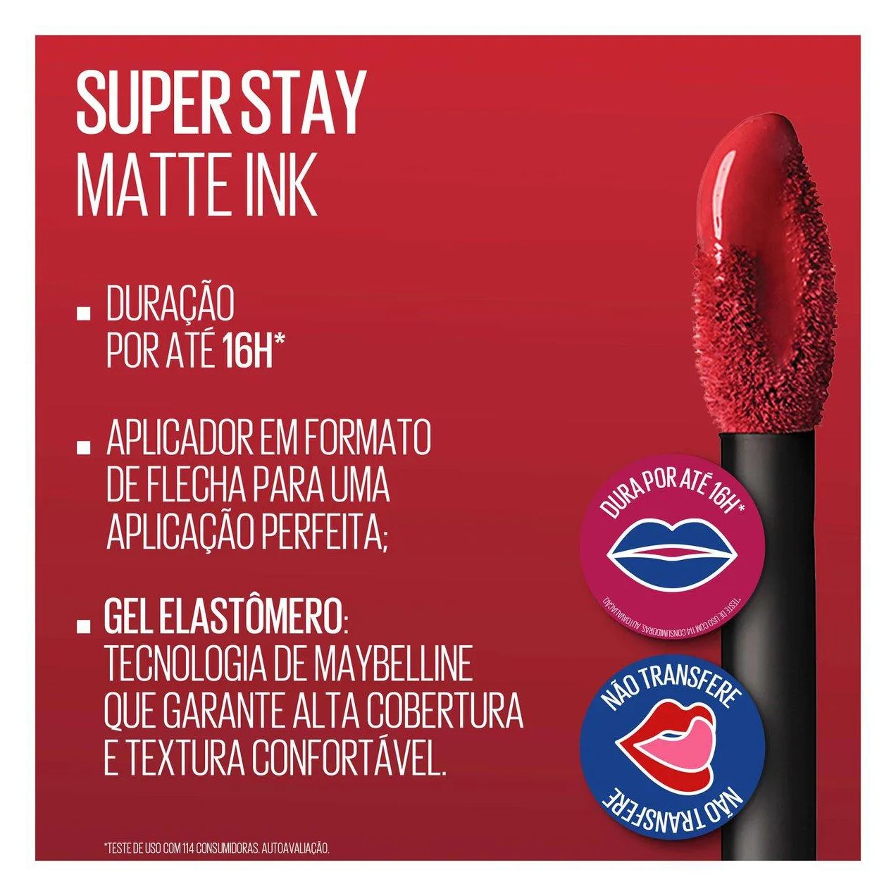 Batom Líquido Maybelline SuperStay Matte Ink City Edition 5ml - 125 Inspirer