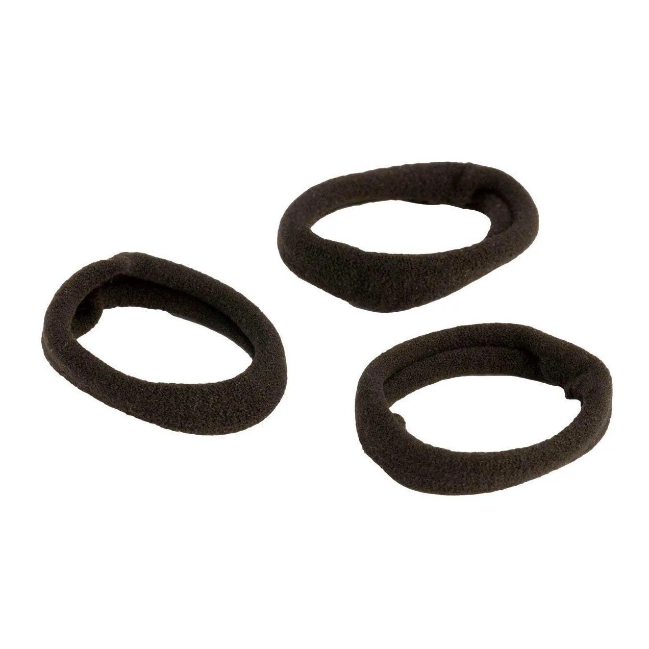 Elásticos de Cabelo Needs Preto 6 Unidades