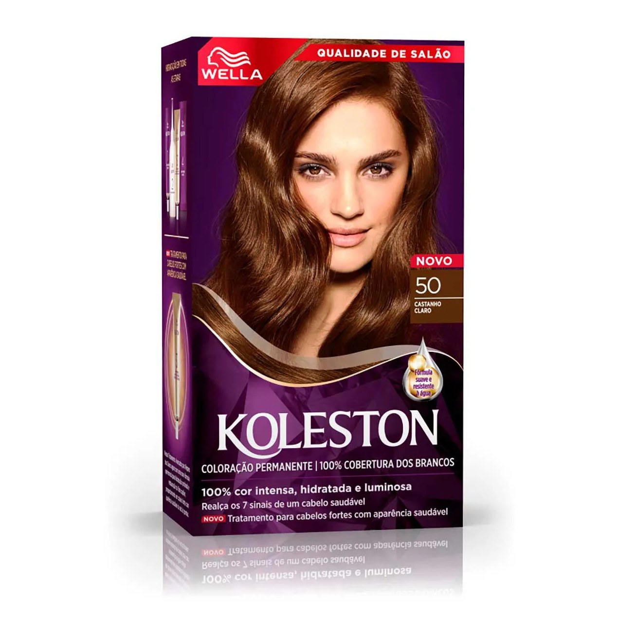 Tintura Creme Koleston 50 Castanho Claro com 1 Unidade