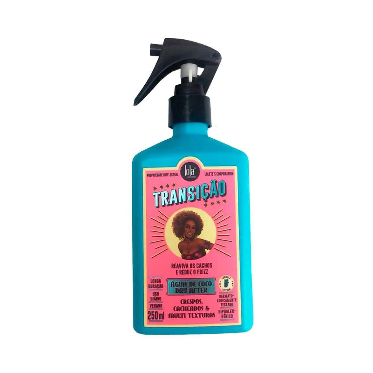 Água de Coco Capilar Cabelo Transição Lola Day After 250ml