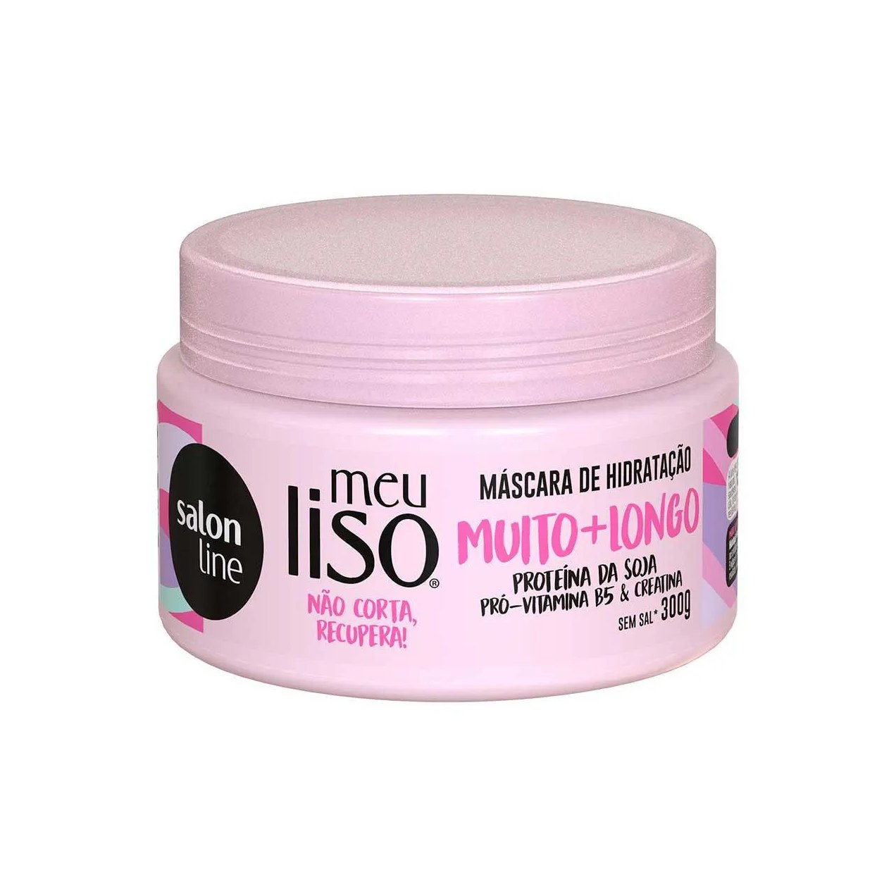 Máscara de Hidratação Salon Line Meu Liso Muito+Longo com 300g