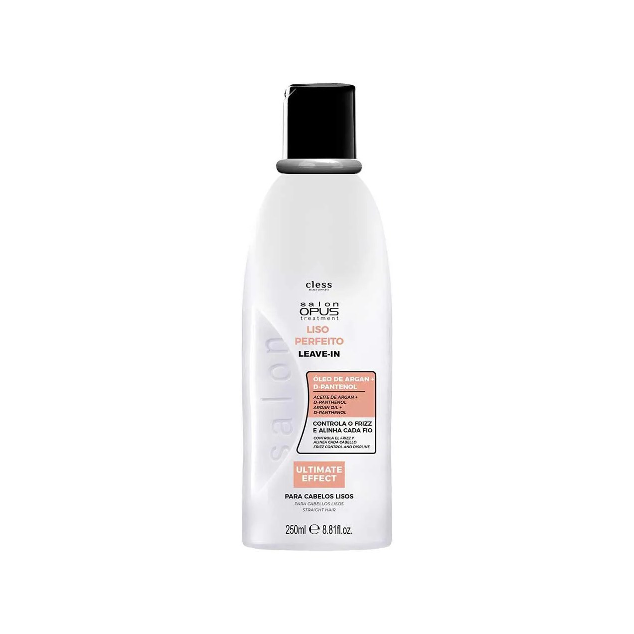 Leave-In Cabelo Liso Salon Opus D-Pantenol Liso Perfeito 250ml