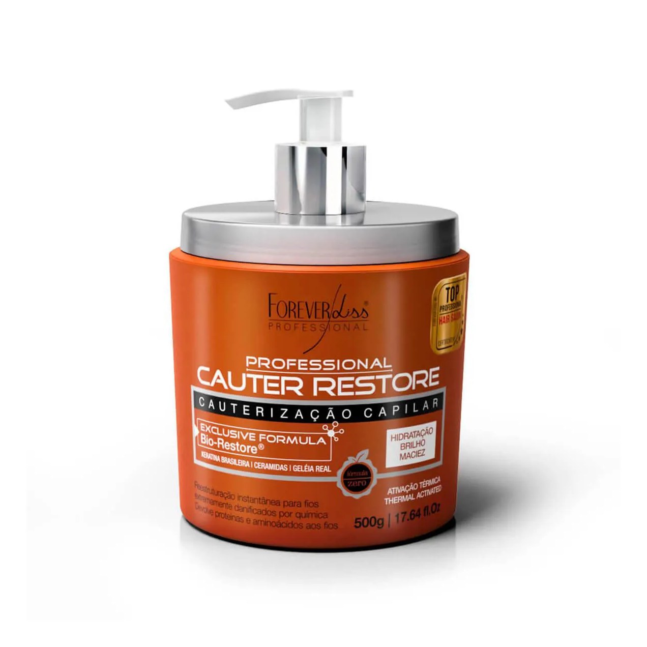 Cauterização Capilar Forever Liss Cauter Restore 250g