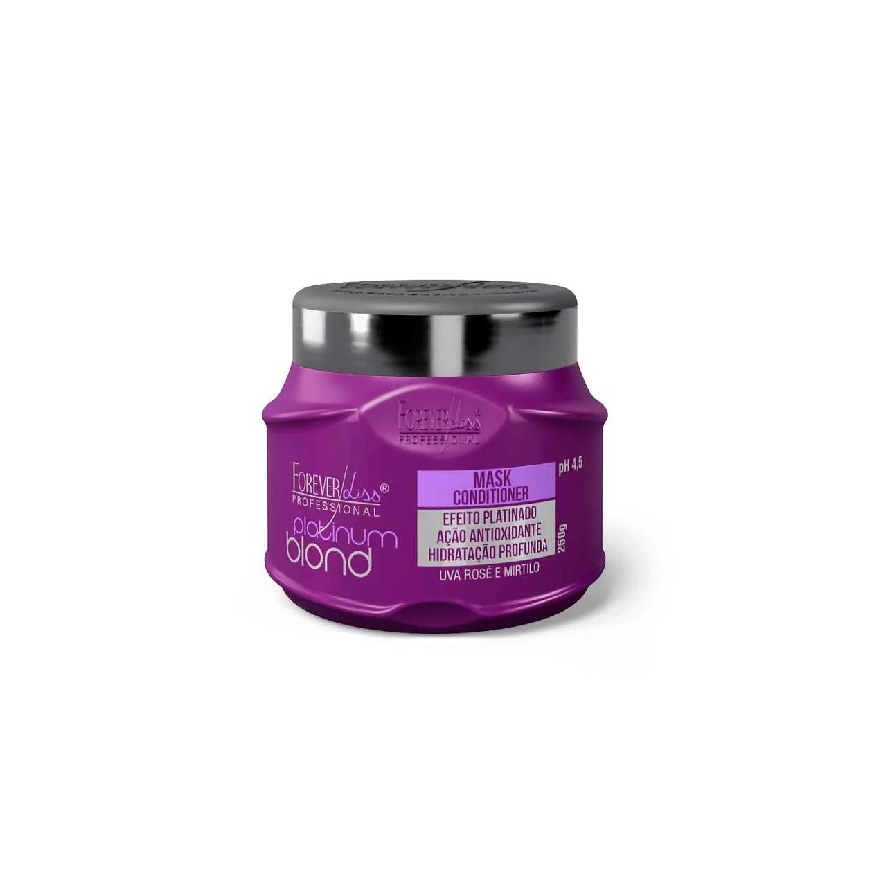 Máscara Platinadora Forever Liss Platinum Blond 250g