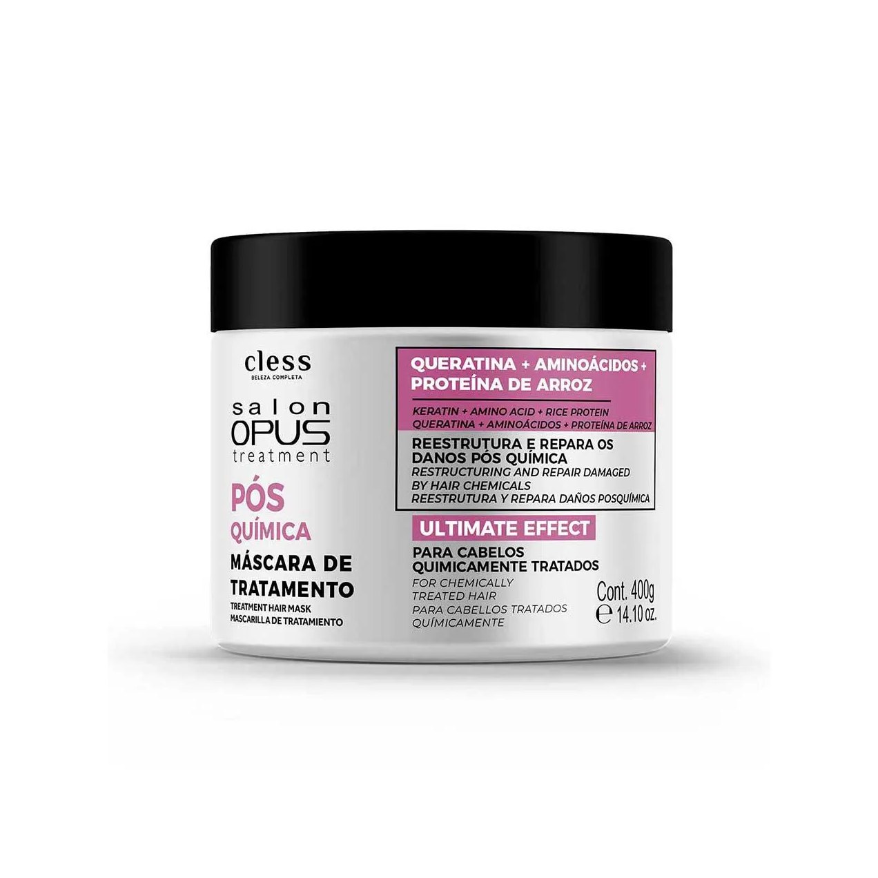 Máscara de Hidratação Salon Opus Pós Química 400g
