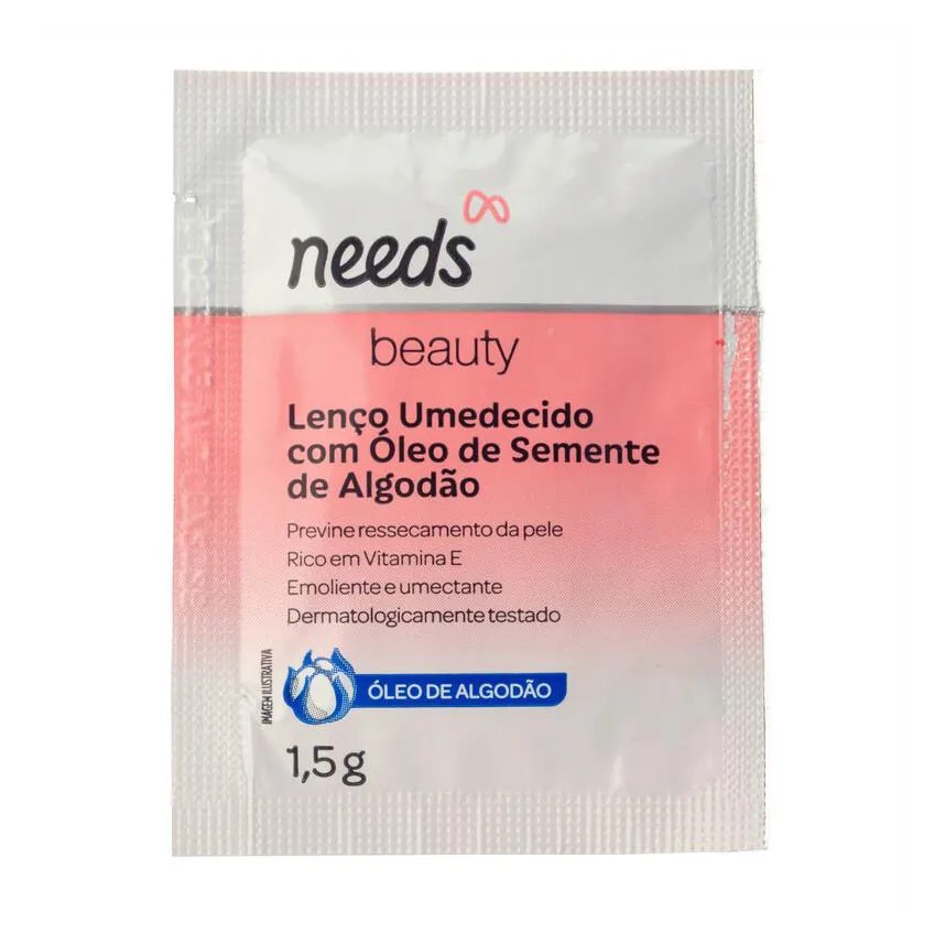 Folha Depilatória Corporal Needs Beauty Pele Delicada 16 Folhas