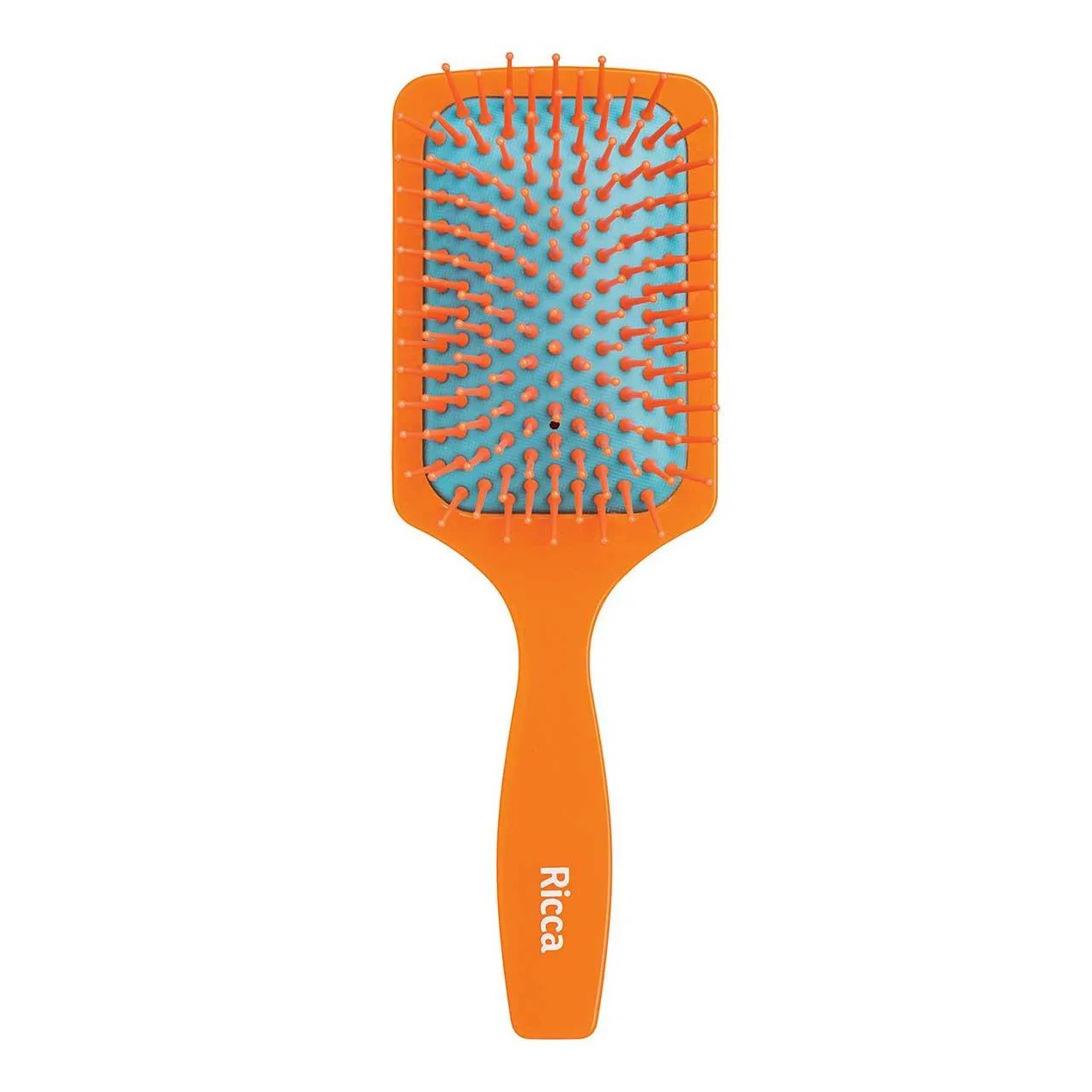 Escova de Cabelo Ricca Colors Block Racket com 1 unidade