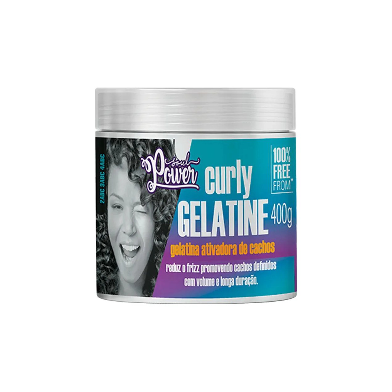 Gelatina Ativadora de Cachos Soul Power Curly Gelatine 400g