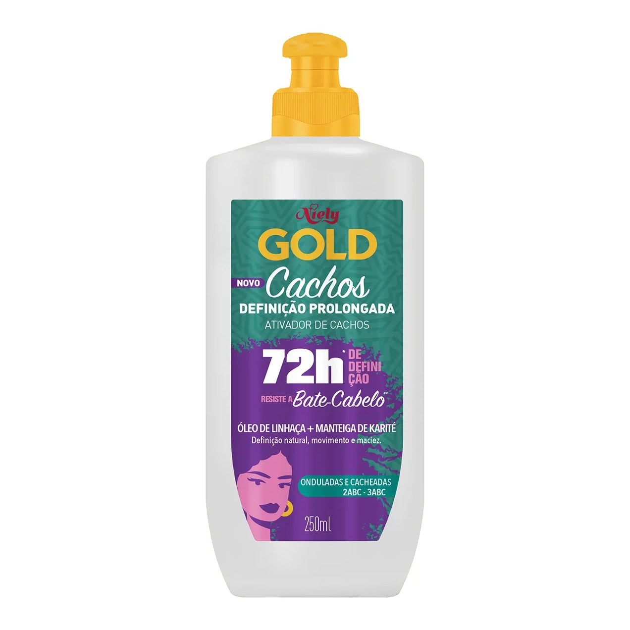 Ativador de Cachos Niely Gold 250ml