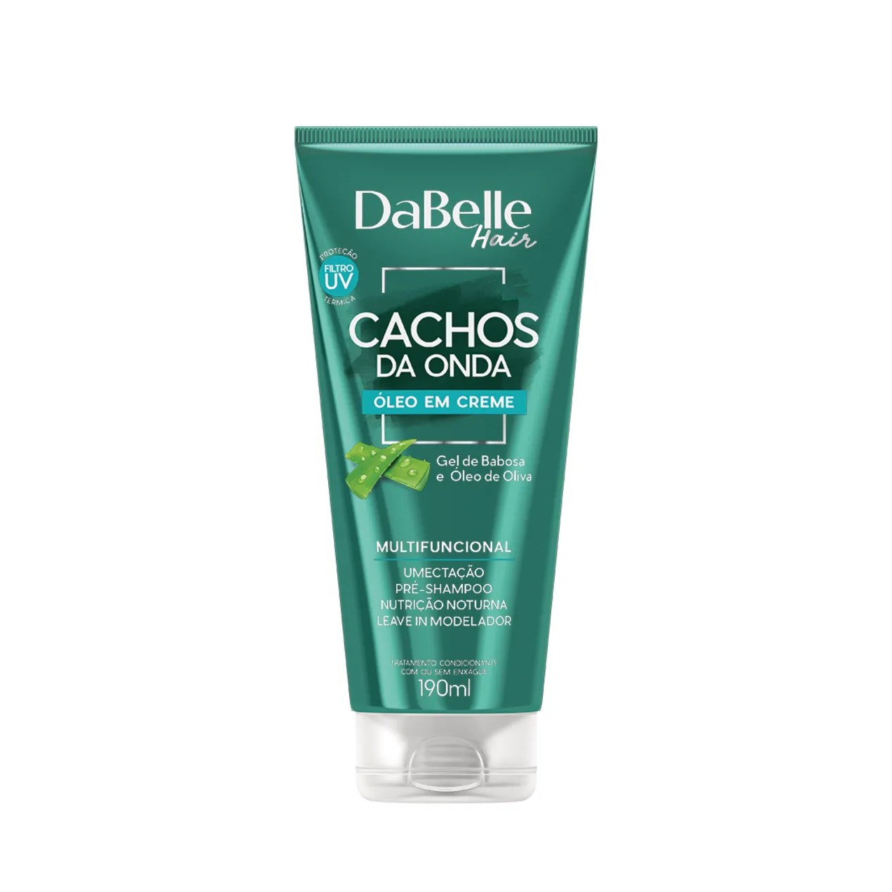 Óleo em Creme Cabelo Cacheado Dabelle Cachos 190ml