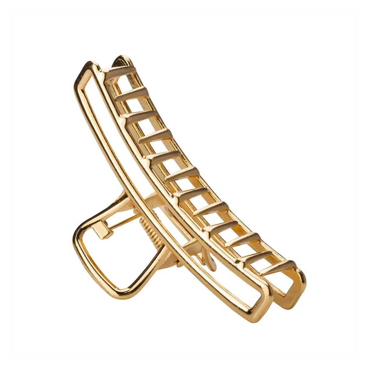Piranha de Cabelo Needs Metal Dourado Grande 1 Unidade