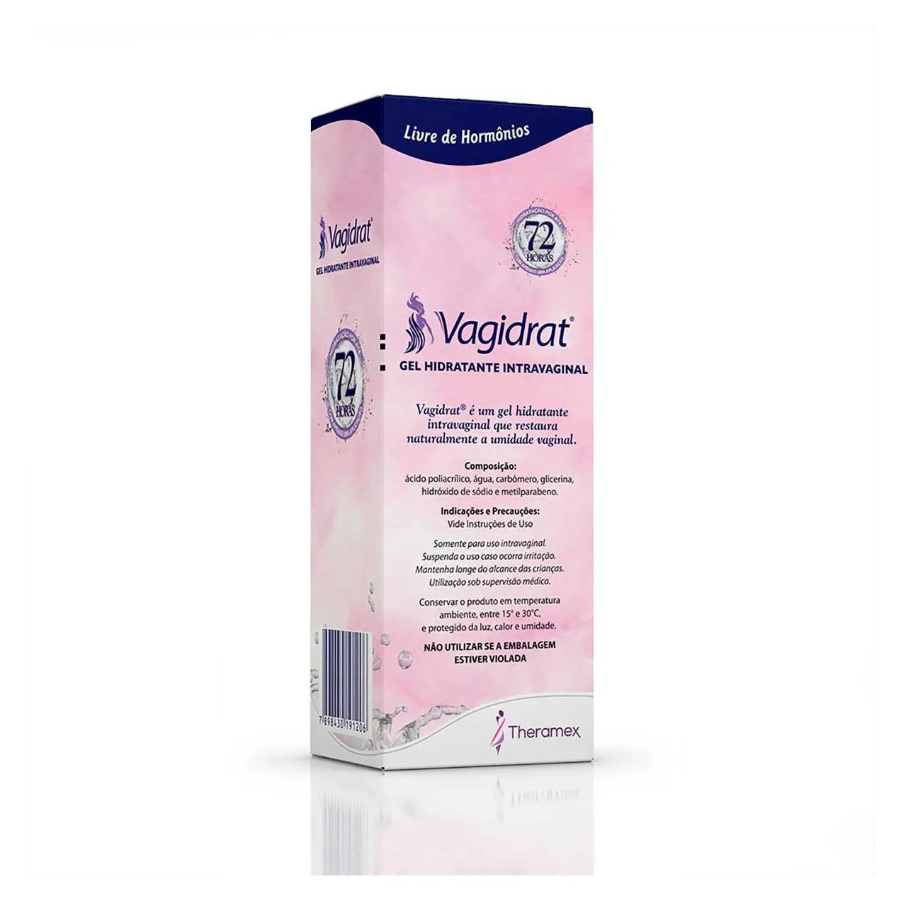 Gel Hidratante Intravaginal Vagidrat com 30g e 10 aplicadores