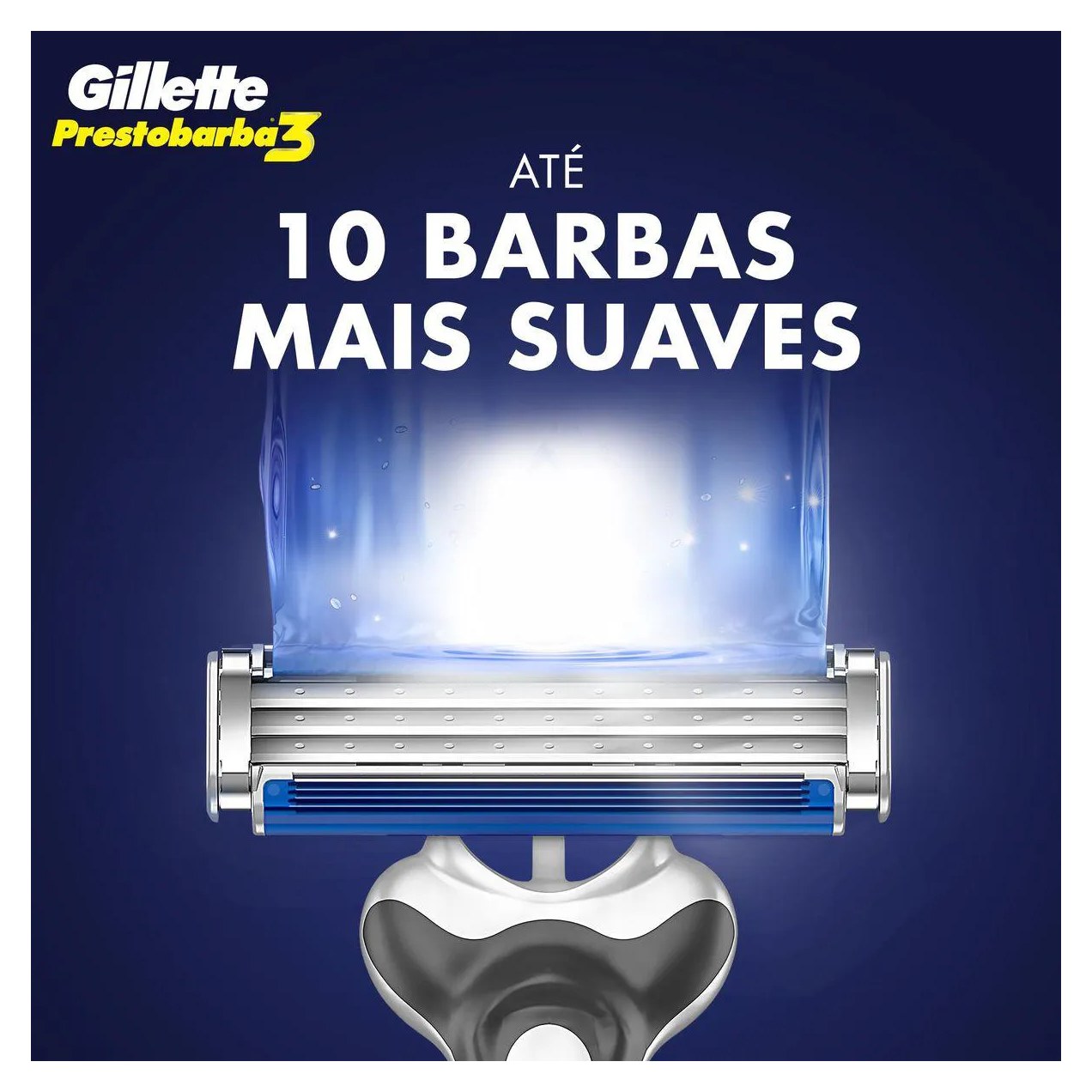 Barbeador Gillette Prestobarba 3 Comfortgel 2 unidades
