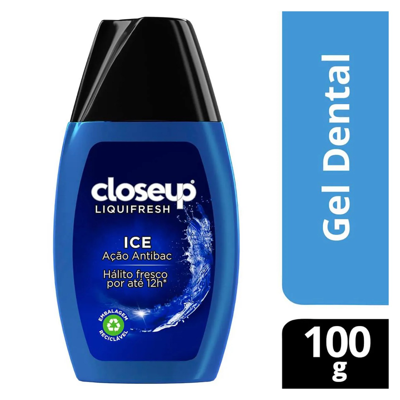 Gel Dental Closeup Liquifresh Ice Antibac 100g