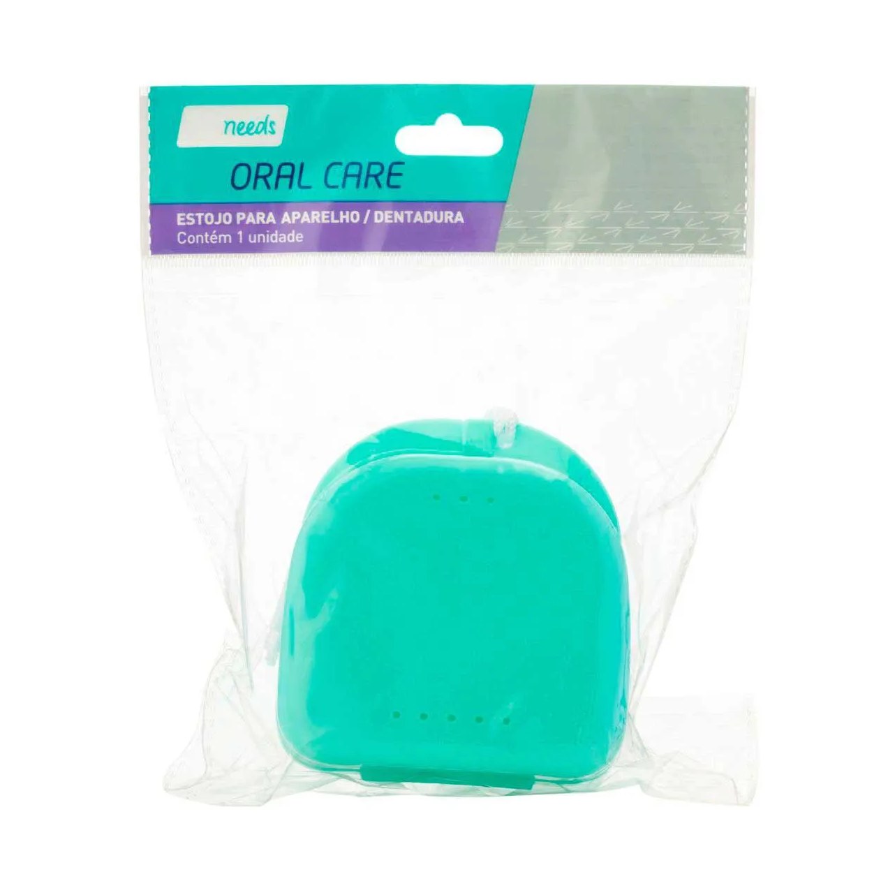 Porta Aparelho Dental e Dentadura Needs 1 unidade