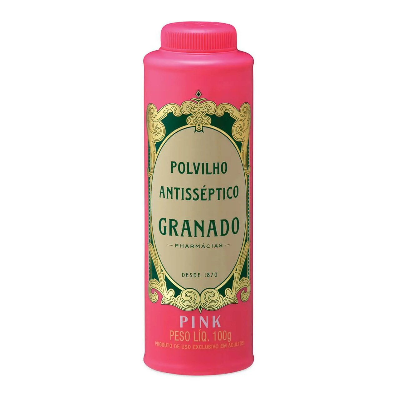 Polvilho Antisséptico para os pés Granado Pink com 100g