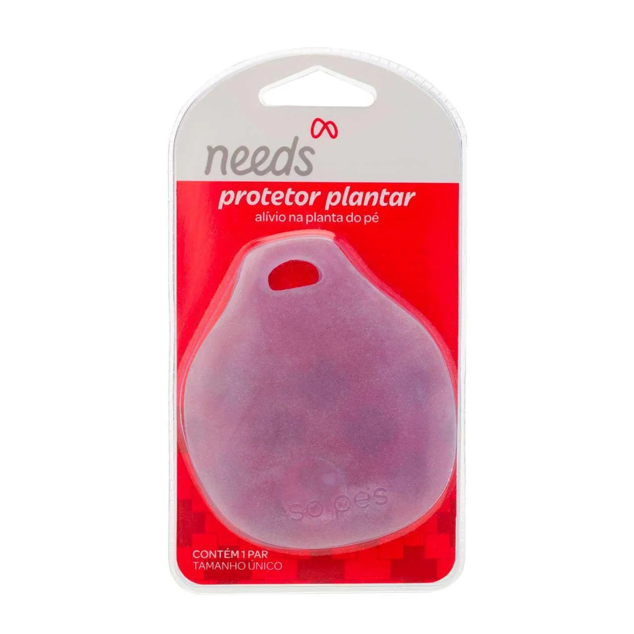 Protetor Plantar para Pés Needs 1 Par