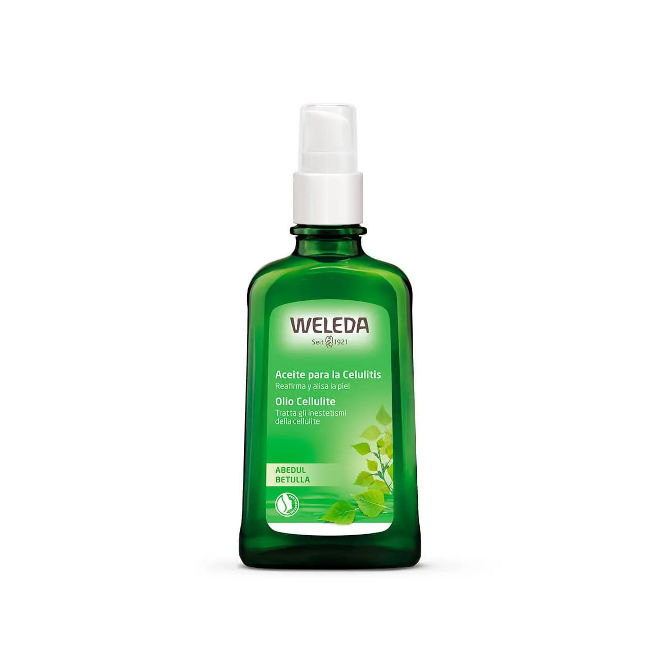 Óleo de Bétula para Celulite Weleda com 100ml