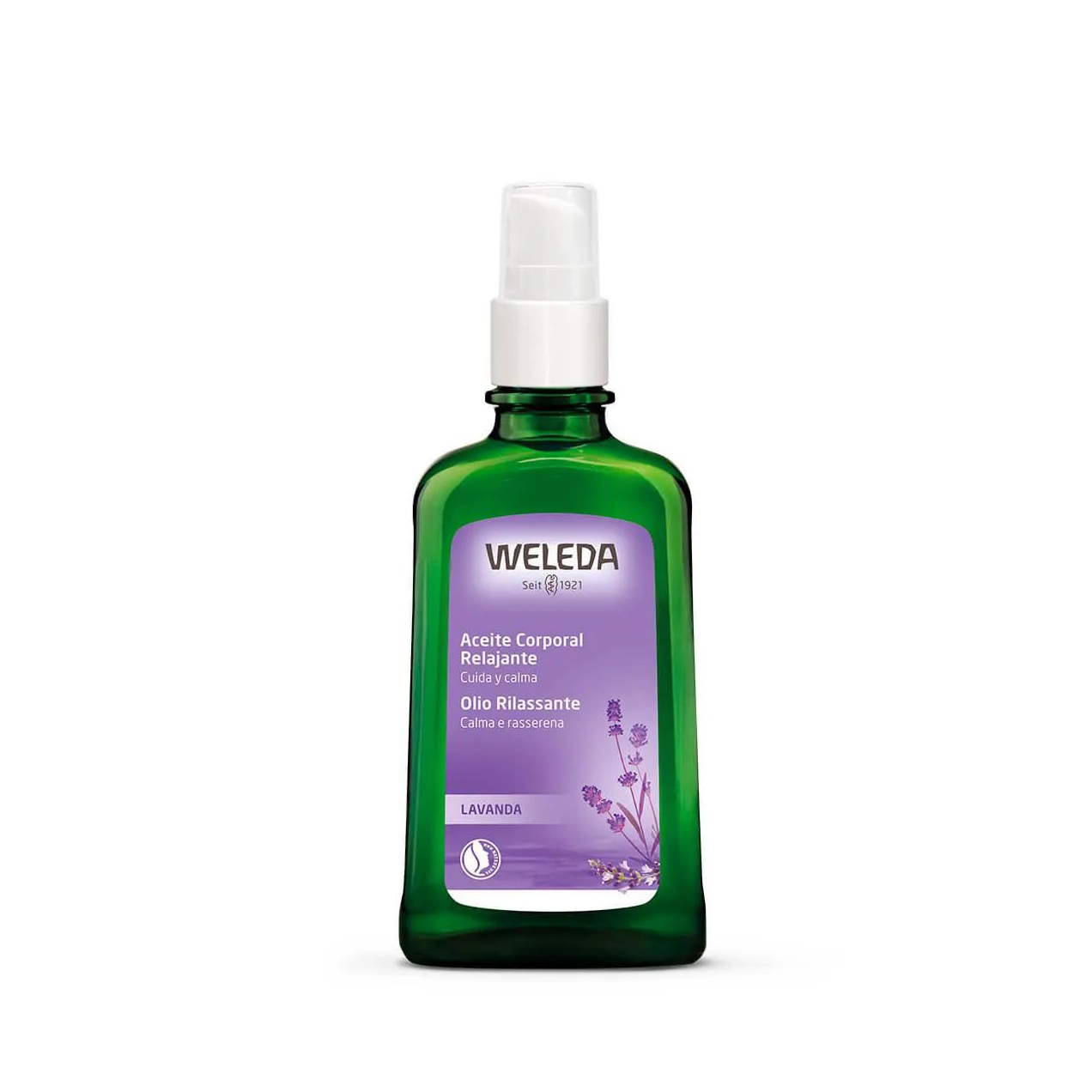 Óleo Relaxante de Lavanda Weleda com 100ml