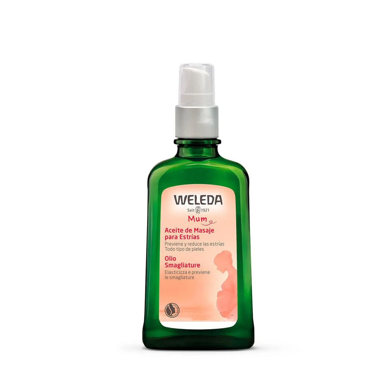 Óleo para Prevenção de Estrias Weleda com 100ml