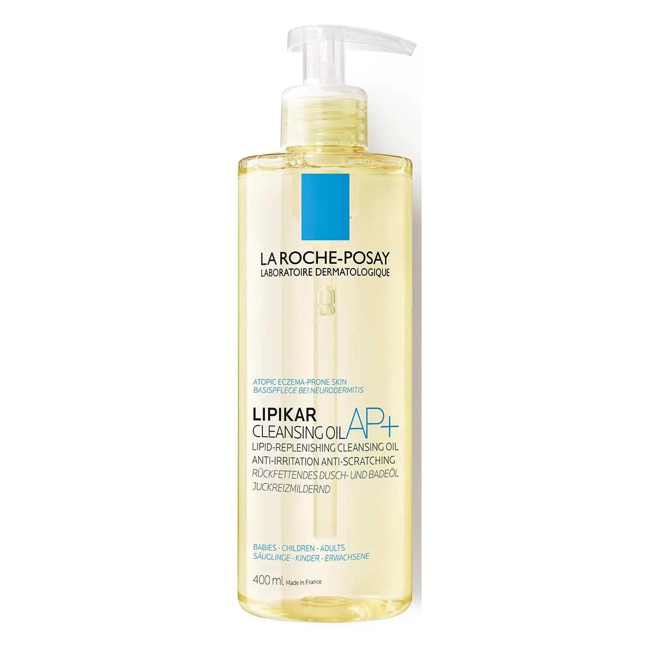 Óleo de Limpeza Hidratante La Roche-Posay Lipikar Cleansing Oil AP+ Óleo de Limpeza para Pele Seca e Atópica 400ml