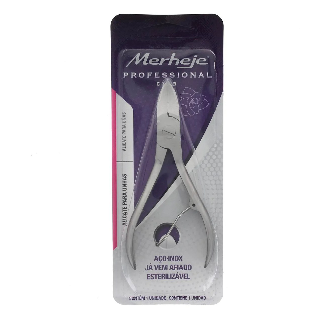Alicate para Unhas Merheje com 1 unidade