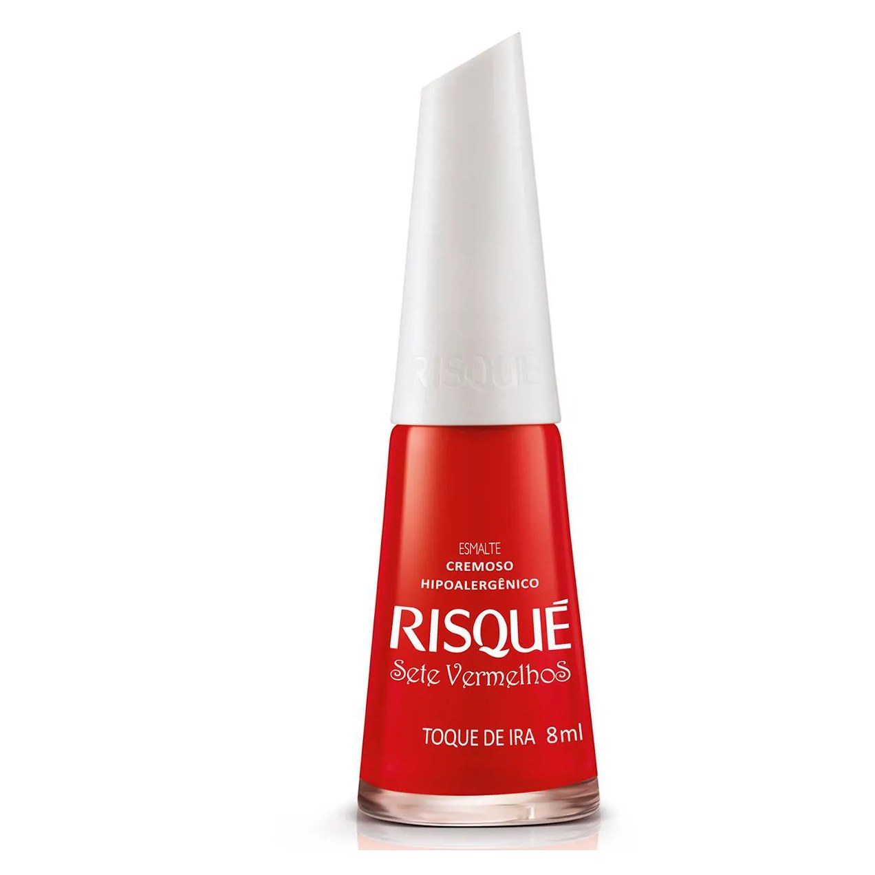 Esmalte Cremoso Risqué Sete Vermelhos 8ml - Toque de Ira
