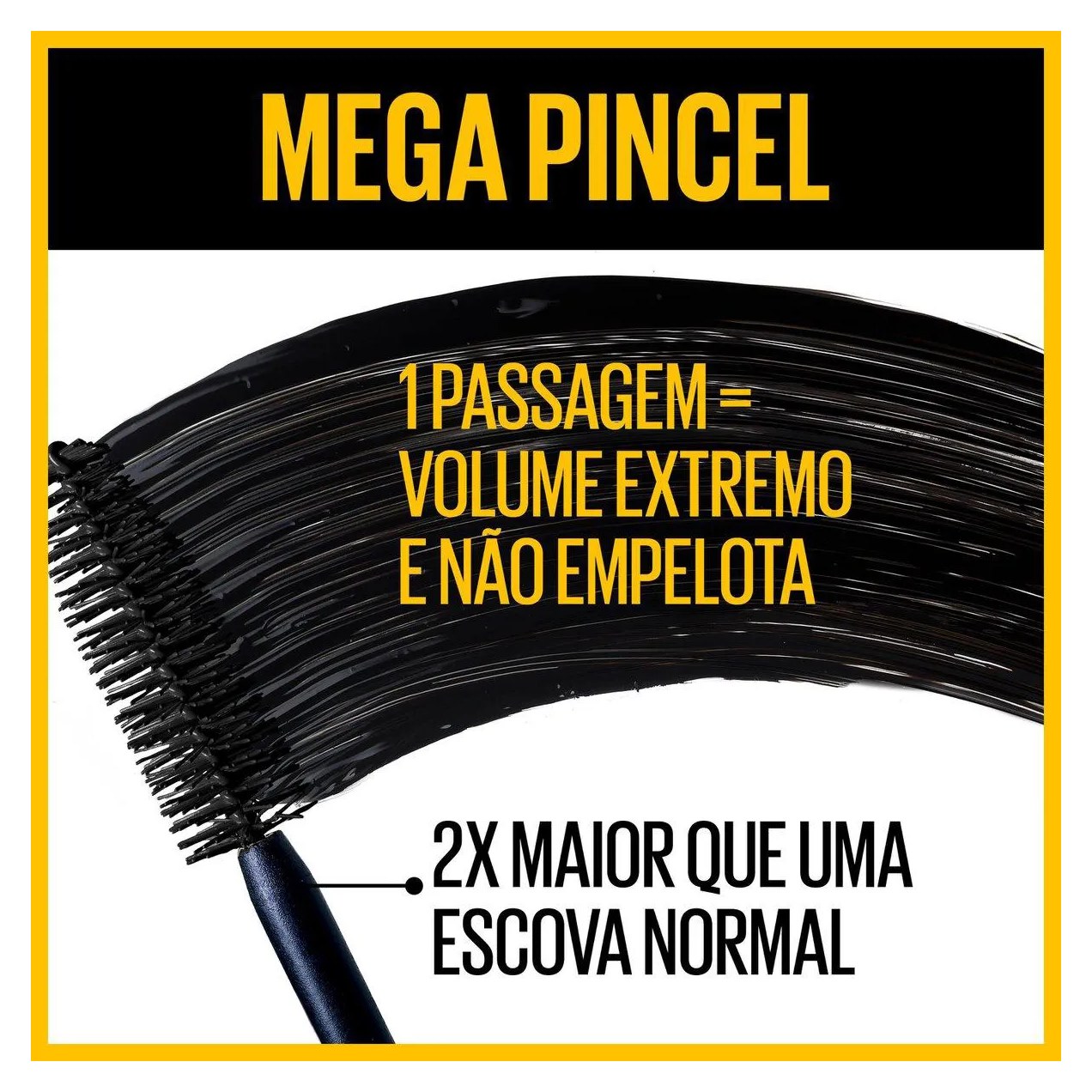Kit Maybelline NY Máscara de Cílios The Colossal Volum' Express Lavável Preto, 9.2ml - 2 unidades