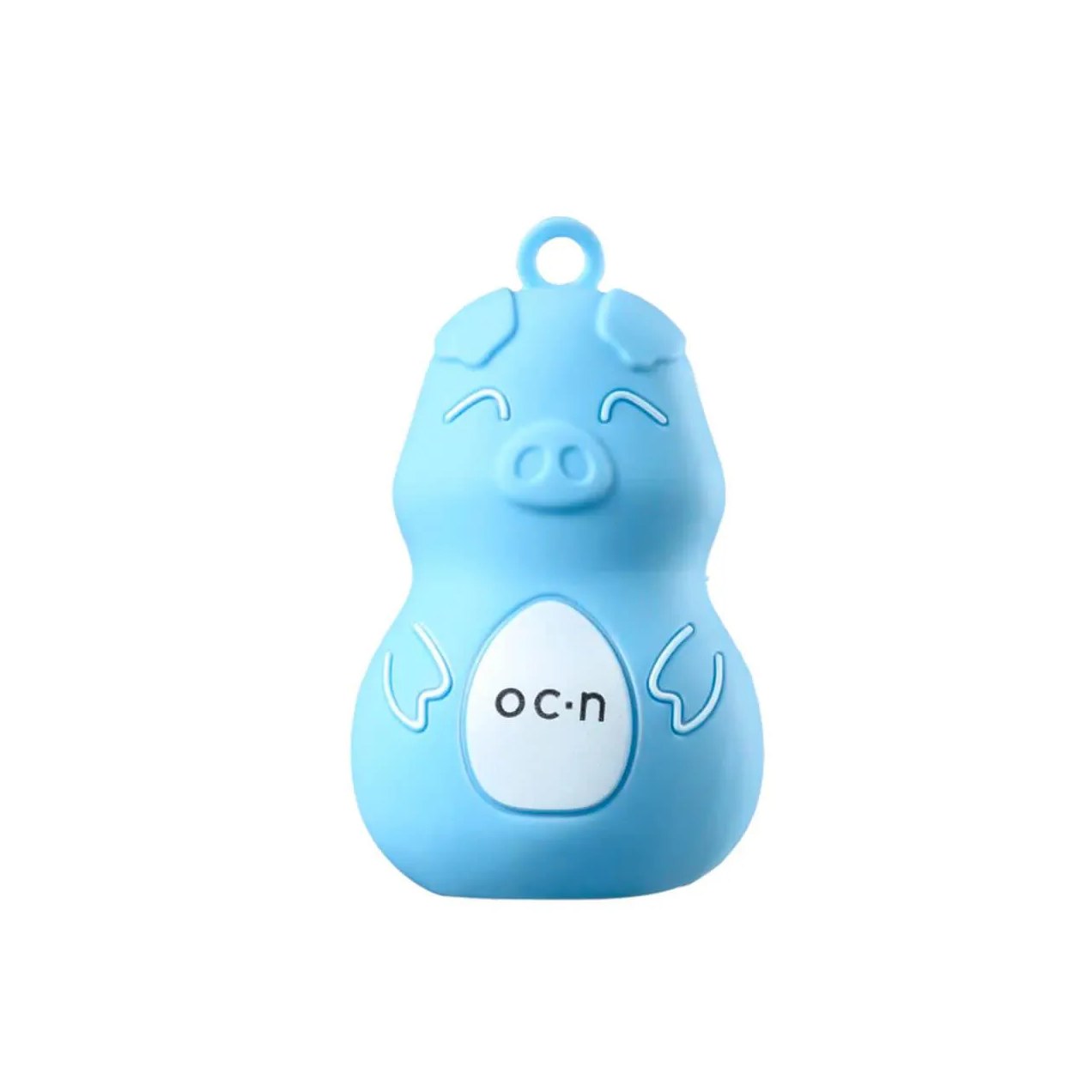 Esponja para Limpeza de Pele Oceane Piggy Sponge Azul com 1 unidade
