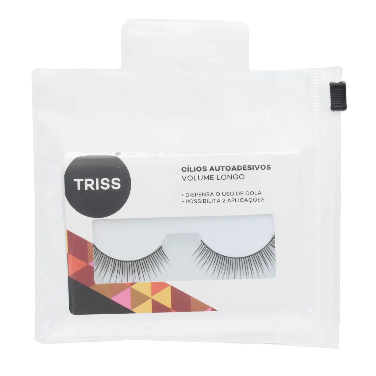 Cílios Postiços Autoadesivos Triss Volume Longo 1 Par