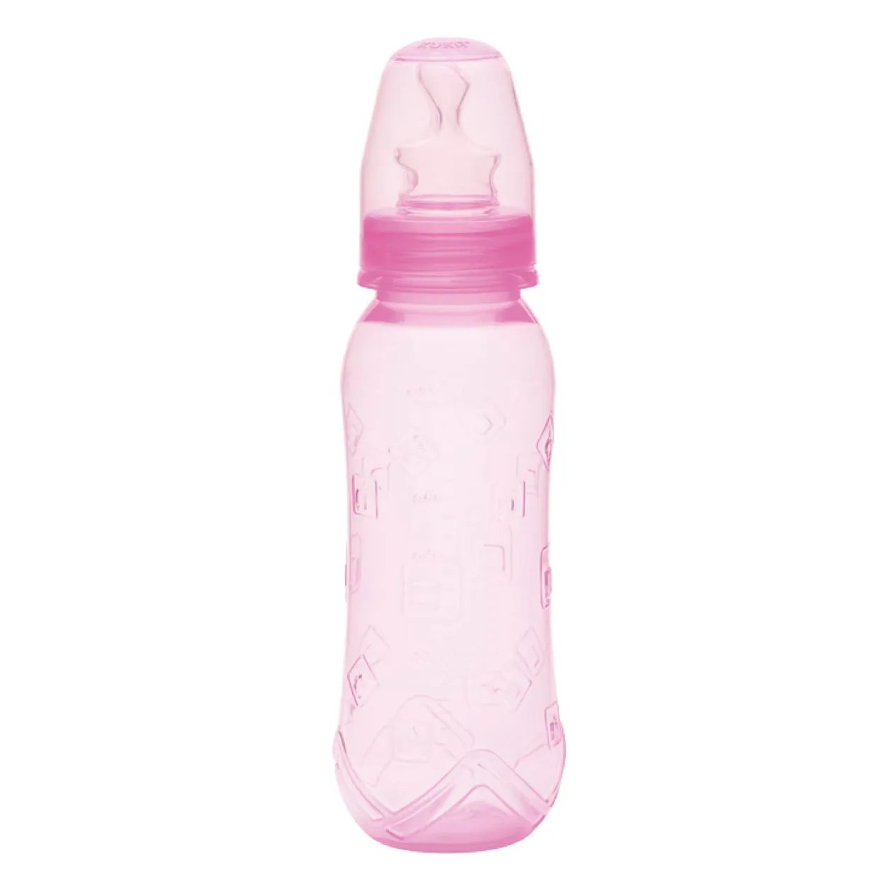 Mamadeira Kuka Aquarela Cor Rosa Bico Ortodôntico com 1 unidade