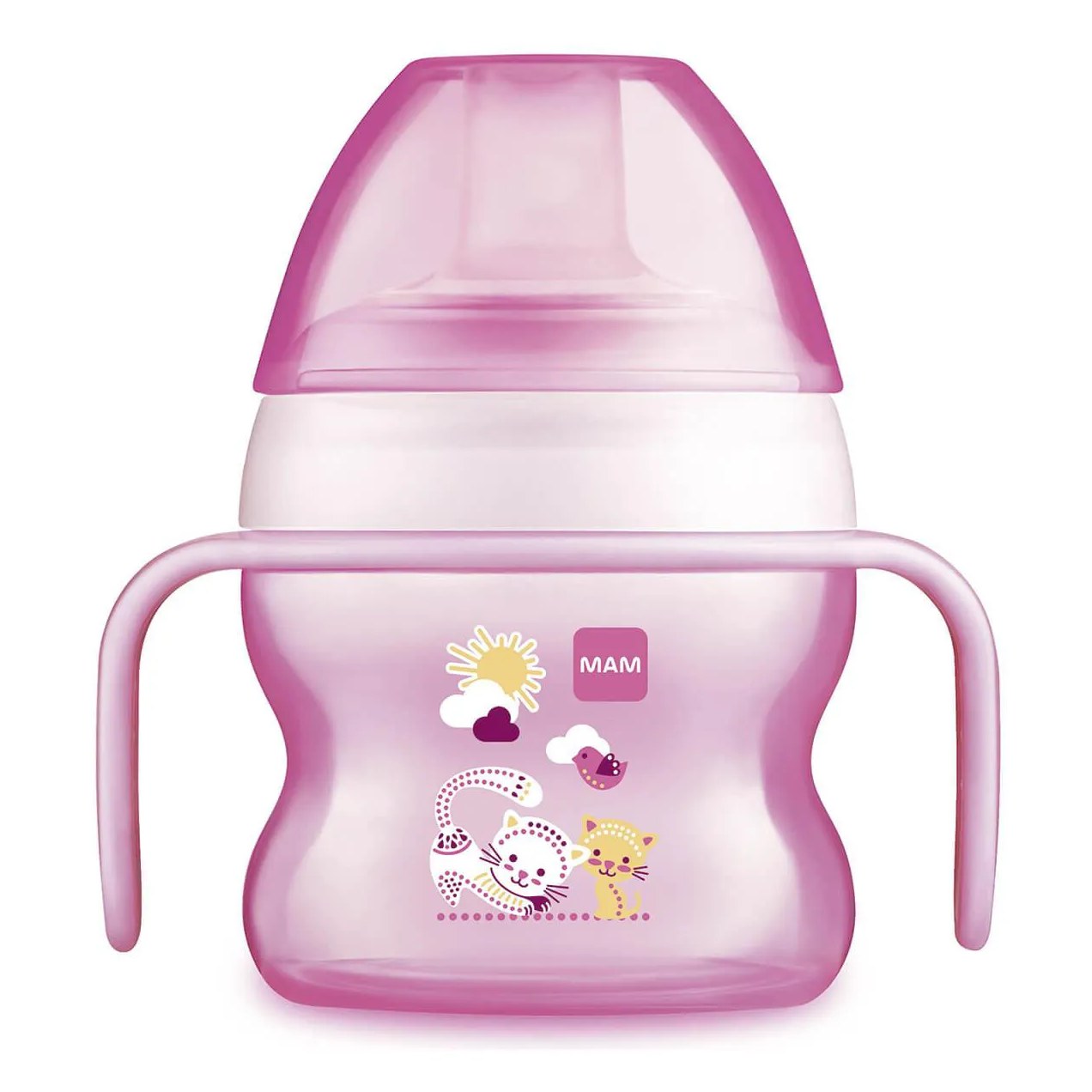 Copo de Transição MAM Starter Rosa 150ml - 1 unidade