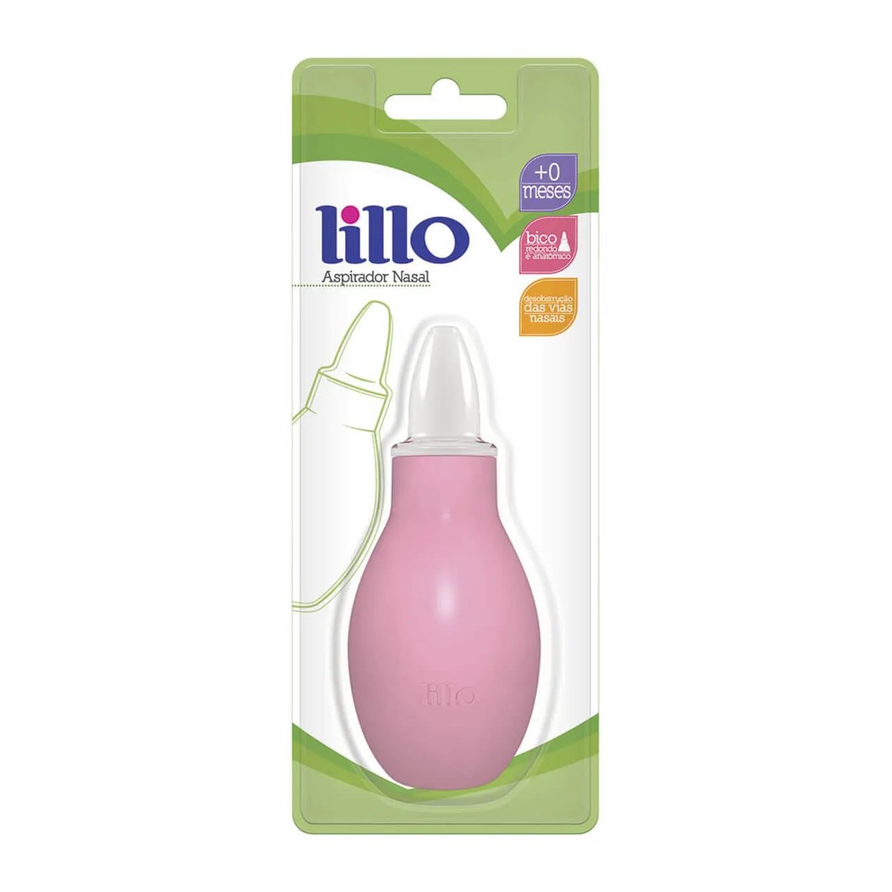 Aspirador Nasal Lillo Rosa