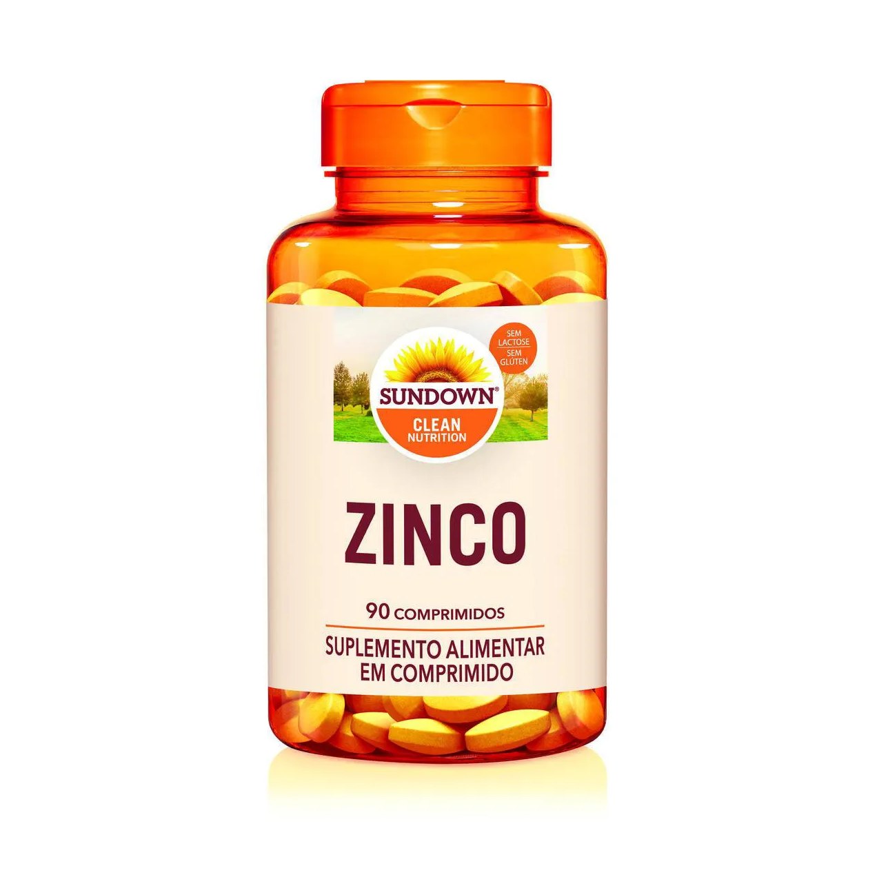 Gluconato de Zinco Sundown 7mg 90 comprimidos