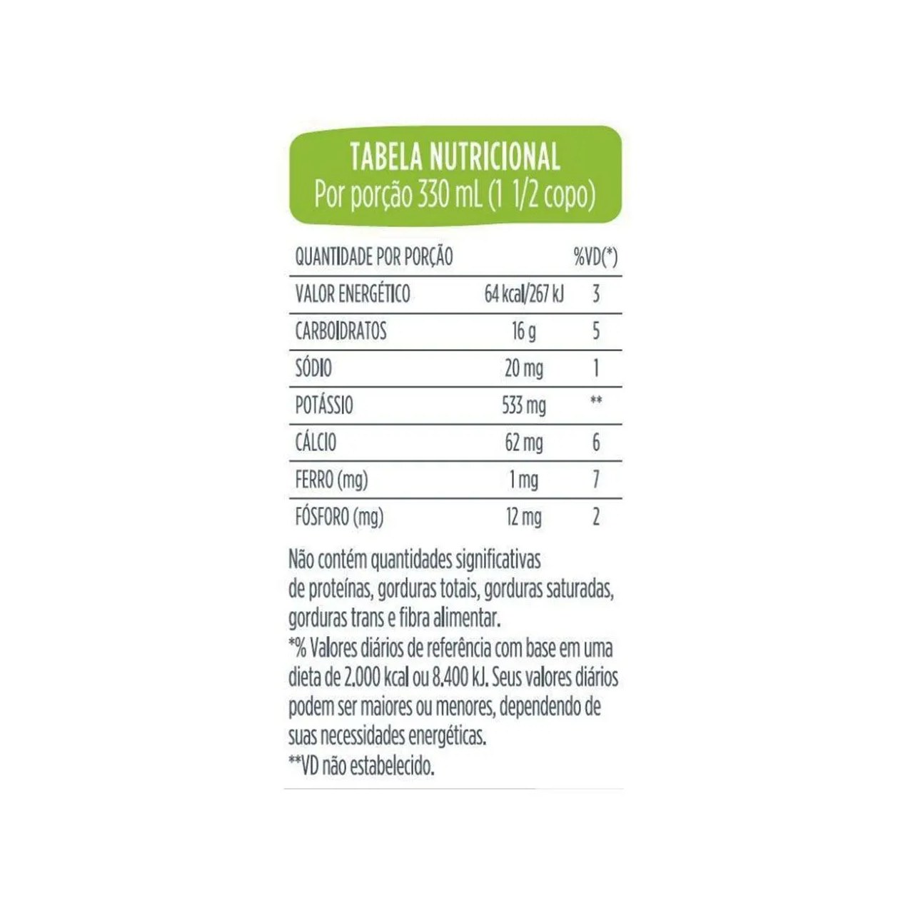 Água de Coco Natural Nutrigood 330ml