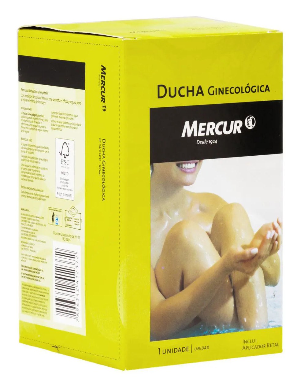 Ducha Ginecológica Mercur Nº 12 com 1 unidade