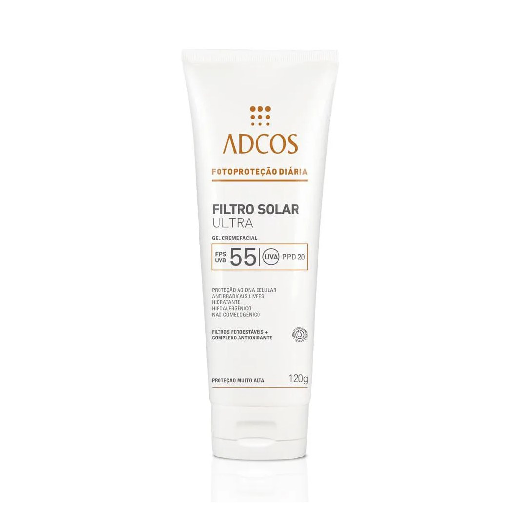 Protetor Solar Ultra Gel Creme Incolor Fps 55 - Proteção Muito Alta