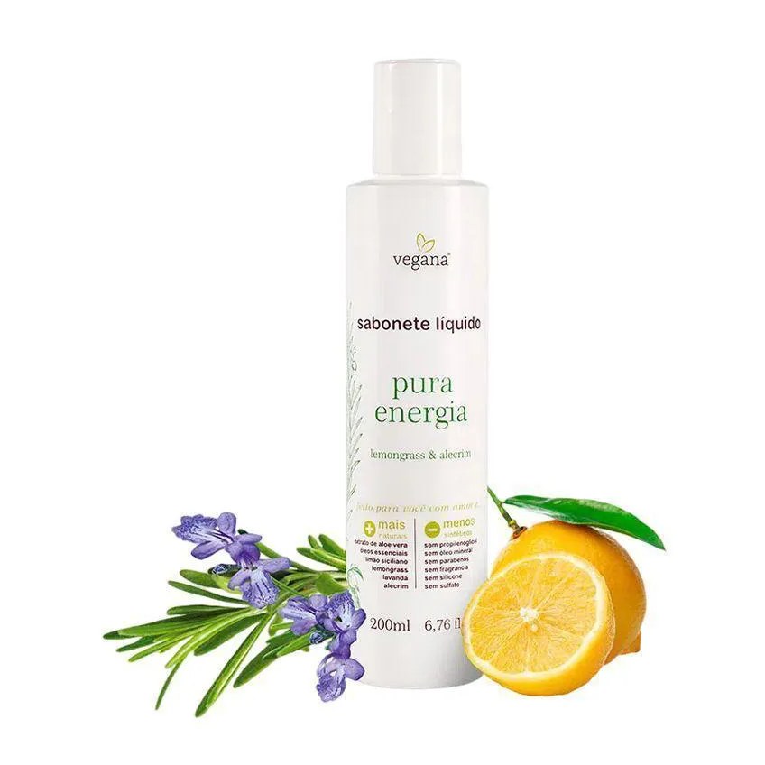Sabonete Líquido Pura Energia Wnf 200ml