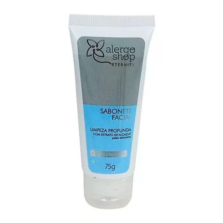 Sabonete Facial Hipoalergênico Eternity Alergoshop 75g