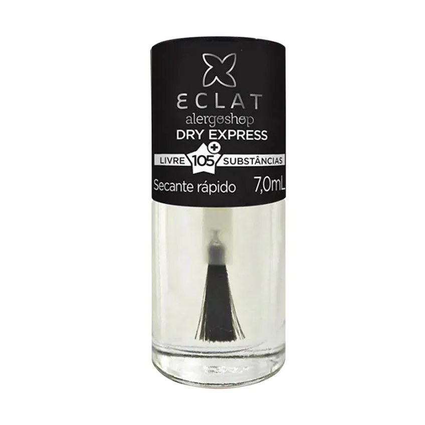 Óleo secante para unhas eclat alergoshop 7ml