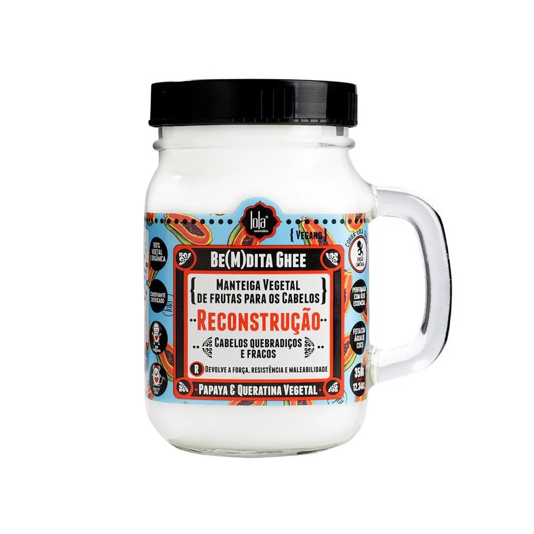 Máscara de Cabelo Reconstrução Be(m)dita Ghee Reconstrução 350g
