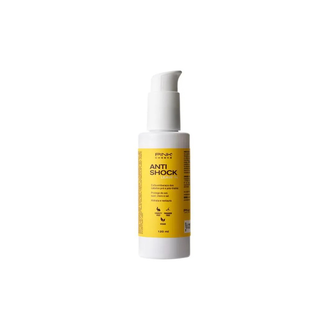 Pink Cheeks Anti Shock Pré Treino Leave-in 120ml