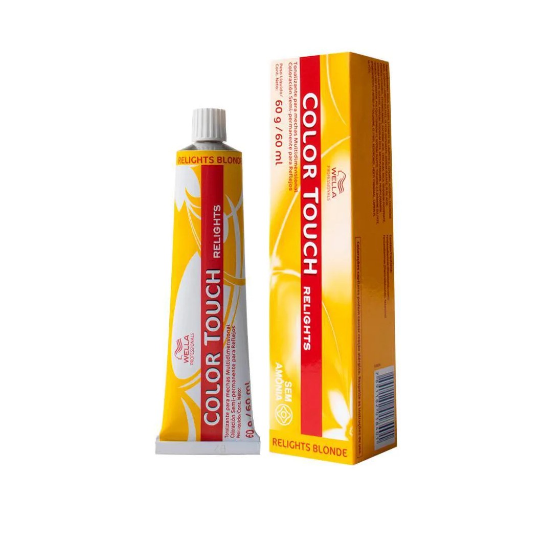 Wella Professionals Color Touch Relights /18 Cinza Perolado - Tonalizante 60g